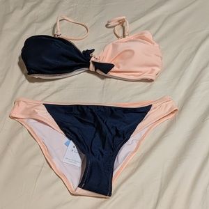 Color block bikini